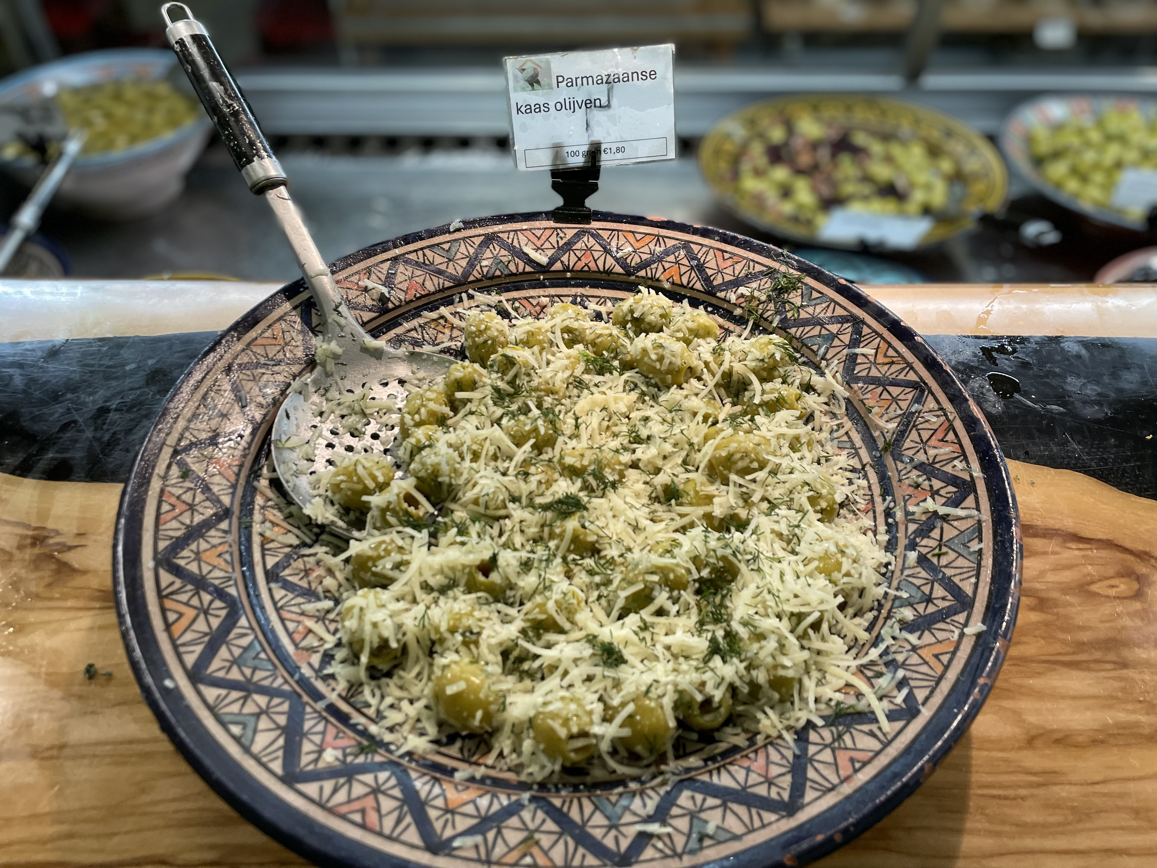 Parmazaans Kaas Olijven