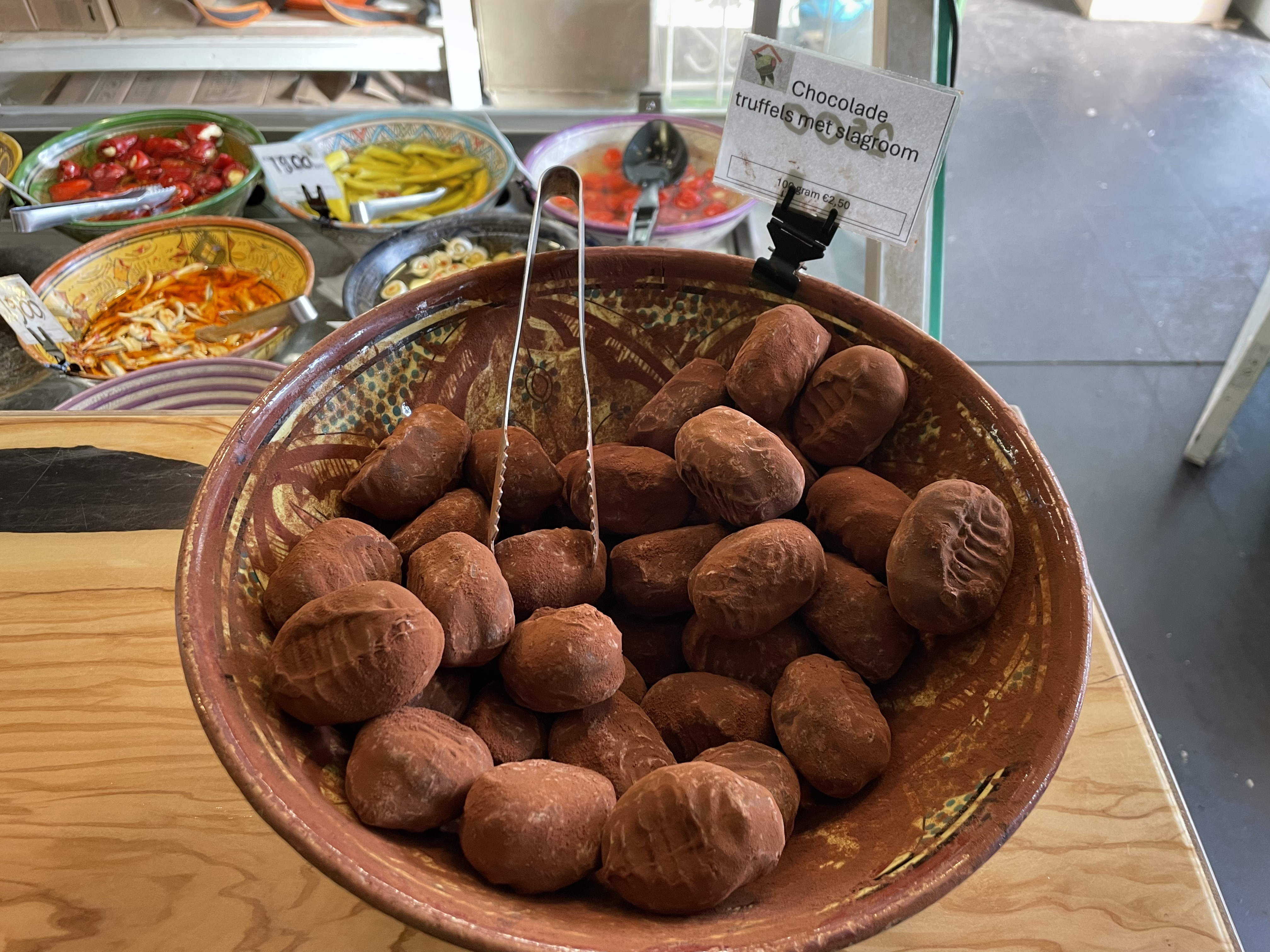 Chocolade truffels met slagroom